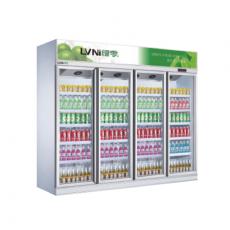 绿零（LVNi）S-四门冷冻展示柜（上机组） LN-240D