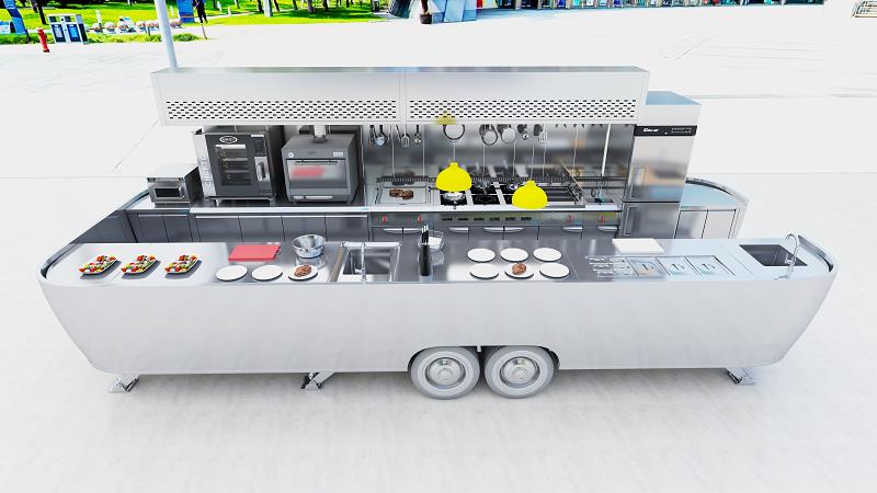 牛排餐车